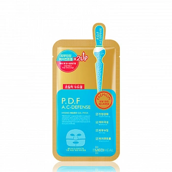 Гидрогелевая маска для проблемной кожи P.D.F. AC Dressing Ampoule Mask