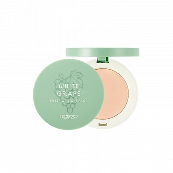 Освежающая компактная пудра с экстрактом винограда 01 White Grape Fresh Up Light Pact 01
