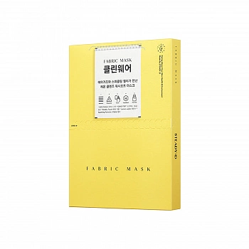 Смываемая гелевая маска 5шт Clean Wear Cotton Gel Mask 5ea