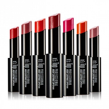 Стойкая помада 03 It's Top Professional High Lasting Lipstick 03 Apple Red