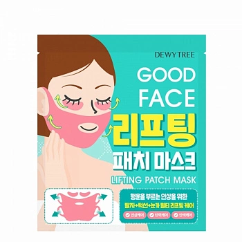 Подтягивающая маска-патч для лица Good Face Lifting Patch Mask