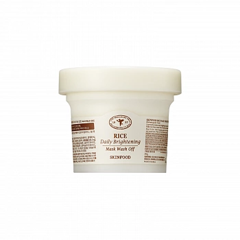 Осветляющая маска для лица с экстрактом риса Rice Daily Brightening Mask Wash Off