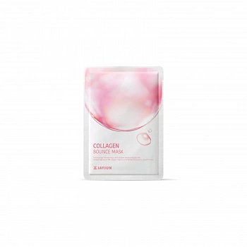 Тканевая маска для лица с коллагеном 10шт. Collagen Bounce Mask 10ea