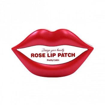 Патч для губ с экстрактом розы Design Your Beauty Rose Lip Patch