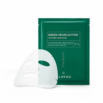 Расслабляющая маска для лица Green Pearlsation Tea Tree Care Mask