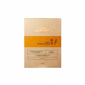 Тканевая маска с натто Natto Probiotics Mask