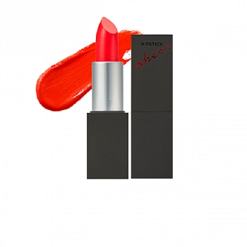 Шелковистая помада для губ 02 Life Color Hipstick Sheer 02 No Regret