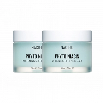 Ночная маска с ниацинамидом 2шт Phyto Niacin Whitening Sleeping Mask 2ea