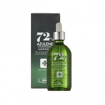 Ампула для проблемной кожи с азуленом (30мл) 72% Azulene Compouno Ampoule (30ml)