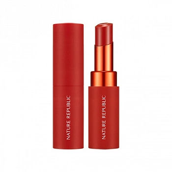 Матовая помада для губ 02 кирпичный оранжевый Real Matte Lipstick 02 Brick Orange