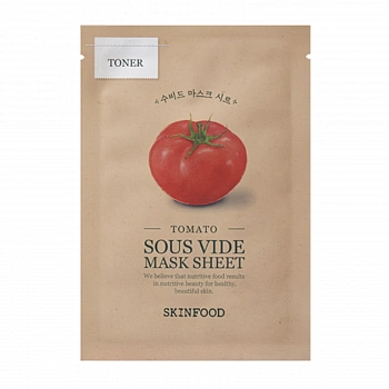 Тканевая маска с овощными экстрактами 09 Sous Vide Mask Sheet Tomato