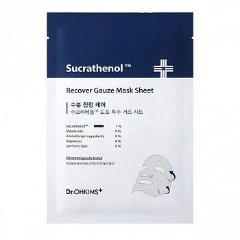 Успокаивающая тканевая маска для лица Dr.Ohkims Sucrathenol Mask Sheet