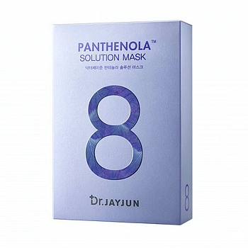 Успокаивающая тканевая маска с пантенолом 10шт. Panthenola Solution Mask 10ea