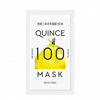 Тканевая маска с экстрактом айвы 10шт Quince 100 Mask 10ea