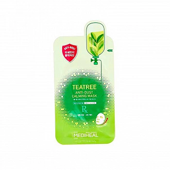 Тканевая маска с чайным деревом Teatree Anti-Dust Calming Mask