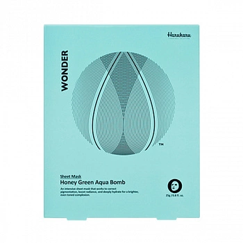 Глубоко увлажняющая маска Honey Green Aqua Bomb Mask