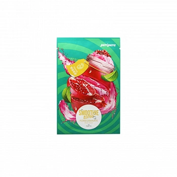 Тканевая маска с экстрактом граната для сияния кожи 10+10 Smoothie Time Pomegranate Glowing Mask Sheet 10+10