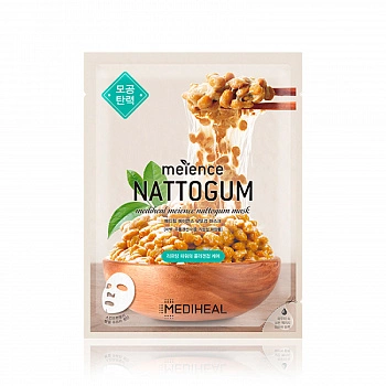 Тканевая маска с полипептидами Meience Natto Gum Mask