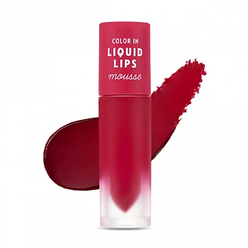 Жидкая помада-мусс PK002 Color in Liquid Lips Mousse PK002