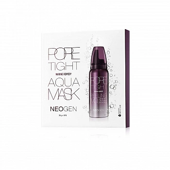 Маска для сужения пор 28г*10шт. Pore Tight Aqua Mask 28g*10ea
