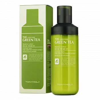 Успокаивающий лосьон на основе зеленого чая The Chok Chok Green Tea Watery Lotion