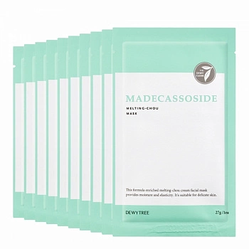 Тканевая маска с мадекассосидом 10шт Madecassoside Melting Chou Mask 10ea