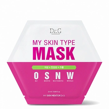 Маска для жирной возрастной кожи 10шт My Skin Type Mask OSNW 10ea