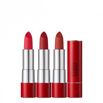 Матовая увлажняющая губная помада 02 ROTD Perfect Lips Monochrome Matt Lipstick 02