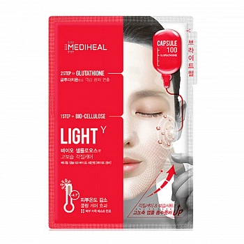 Антивозрастная биоцеллюлозная маска Capsule 100 Bio Seconderm Light Mask